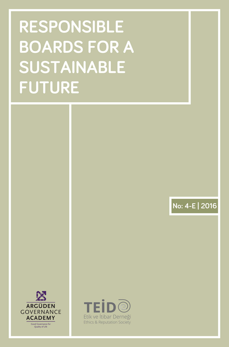 Responsible Boards for a Sustainable Future Dr. Argüden